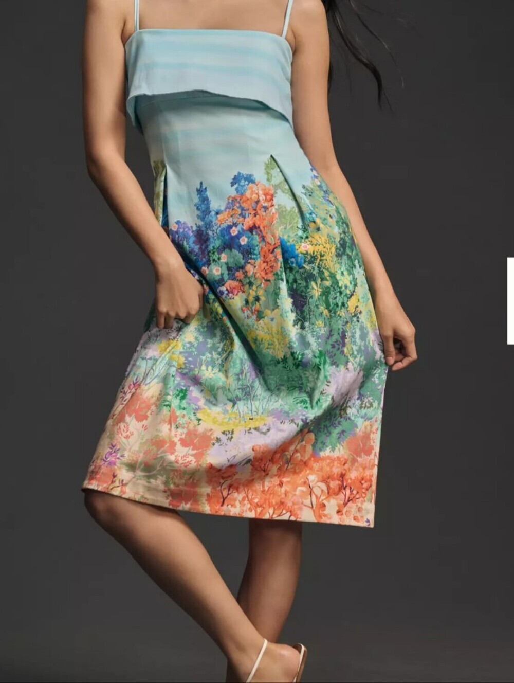 Gorgeous Floral Dress By Anthropologie *NWT *Size Medium - Picture 4 of 4